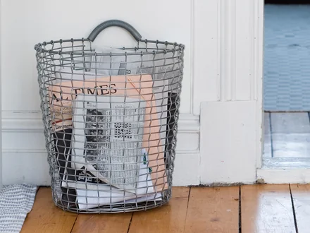 ferm Living – Wire Basket Small, schwarz