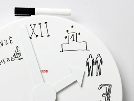Alessi - Blank Wall Clock Wanduhr