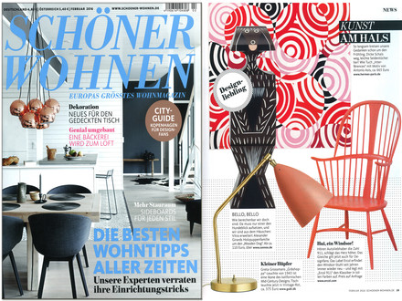 Schöner Wohnen Februar 2016 Inhalt