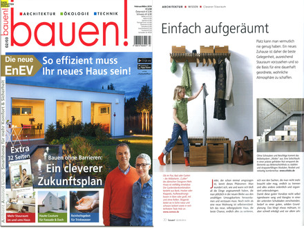 bauen! Februar März Inhalt 2016