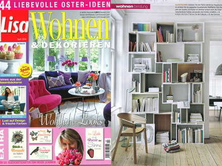 Lisa Wohnen & Dekorieren , April 2016 Inhalt