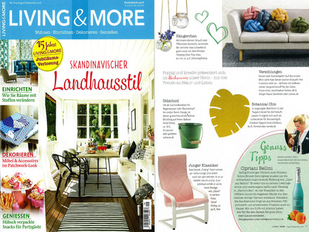 Living & More - August/September 2016 Inhalt