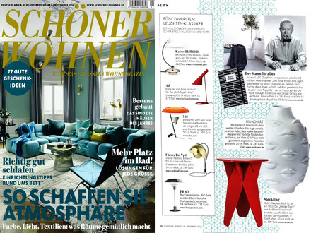 Schöner Wohnen Nr. 11/2016 Inhalt