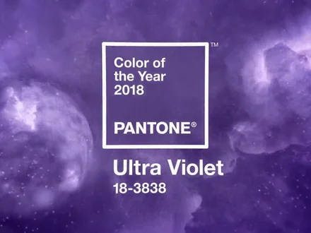 'Pantone-Farbe des Jahres 2018: Ultra Violet'