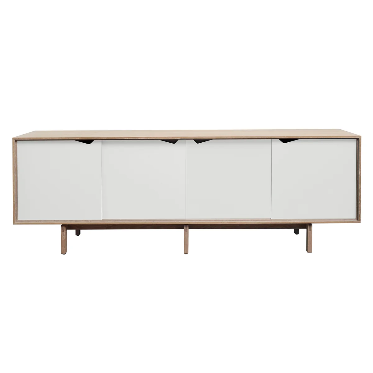 Andersen Furniture – S1 Sideboard, Eiche geseift / Türen Weiß