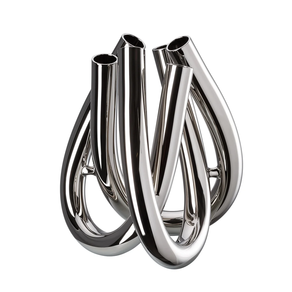 Rosenthal – Triu Vase H 22 cm, silber