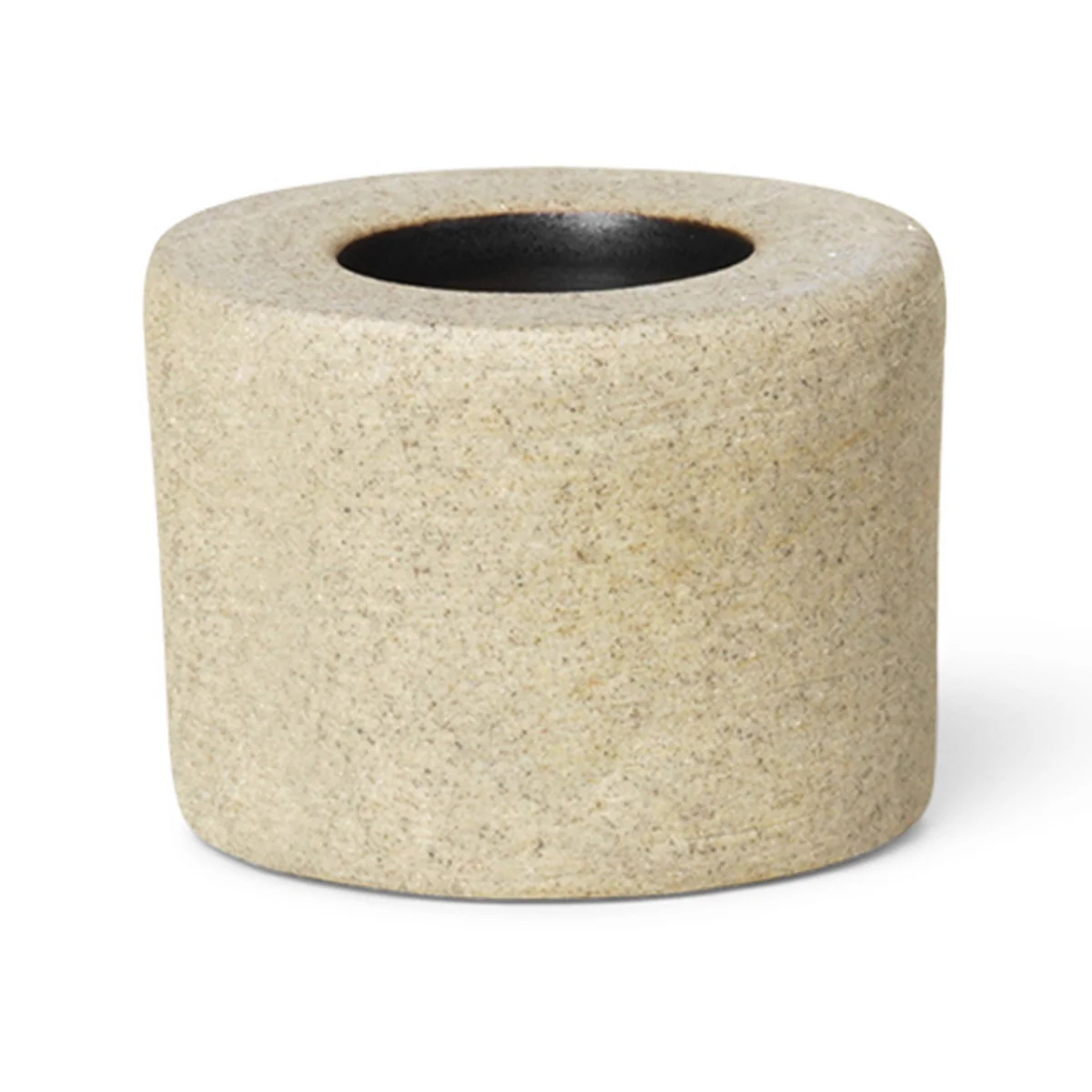 Ferm Living – Bon Accessoires Zahnbürstenhalter, beige / schwarz