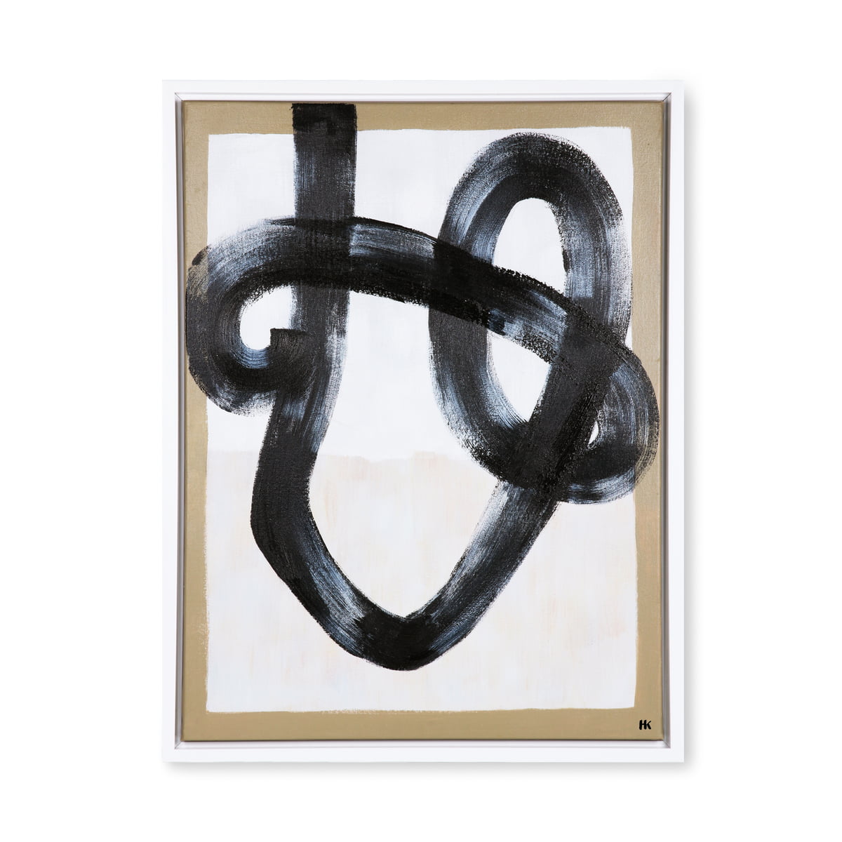 Organic Brush Gerahmtes Bild Von Hkliving Connox