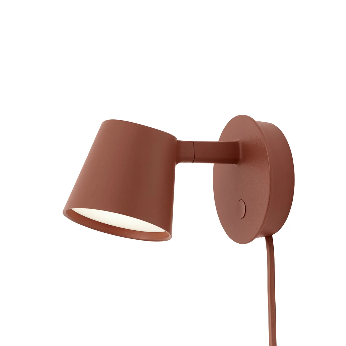 Muuto – Tip LED-Wandleuchte, kupfer-braun