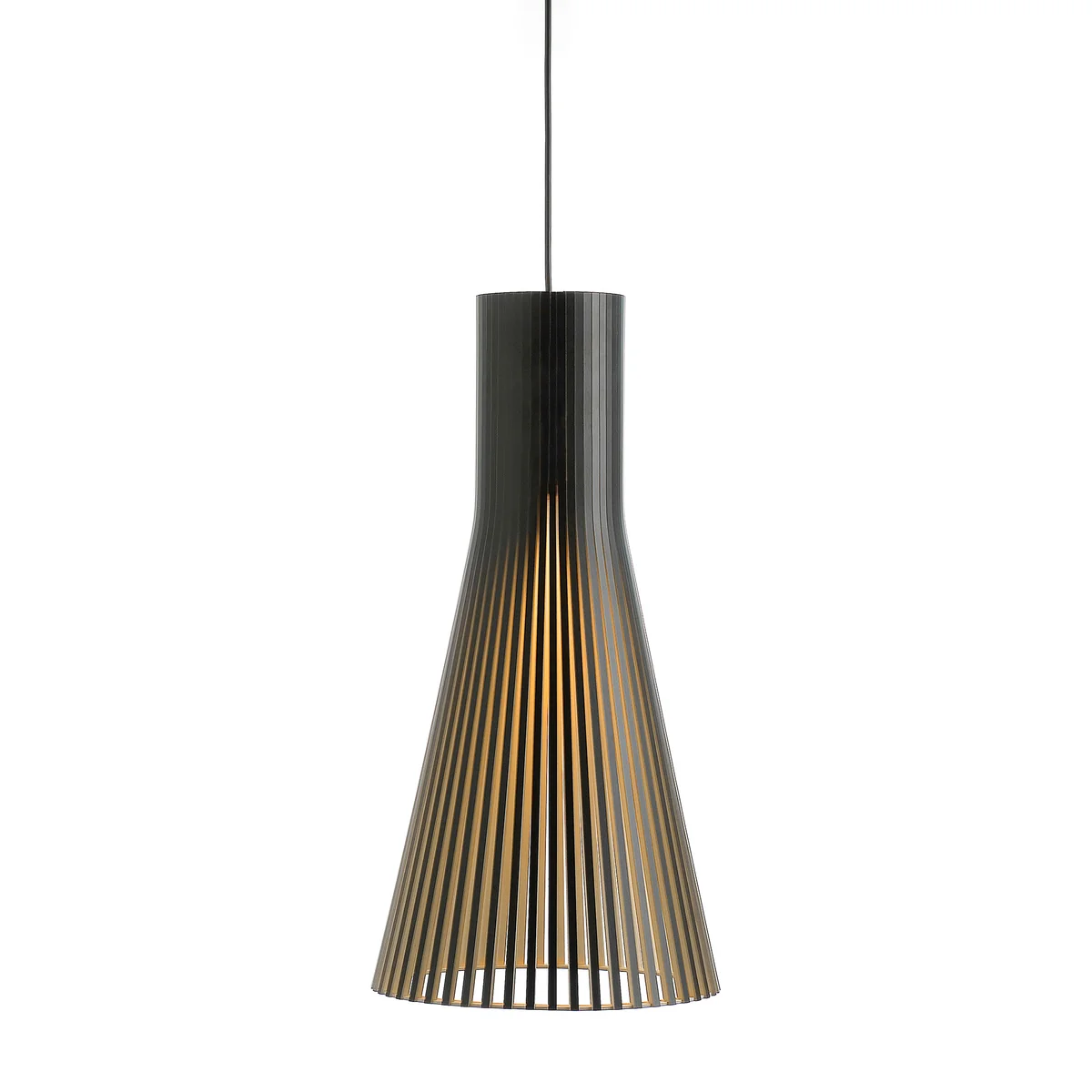 Secto 4200 Pendelleuchte Ø 30 x H 68 cm von Secto in schwarz