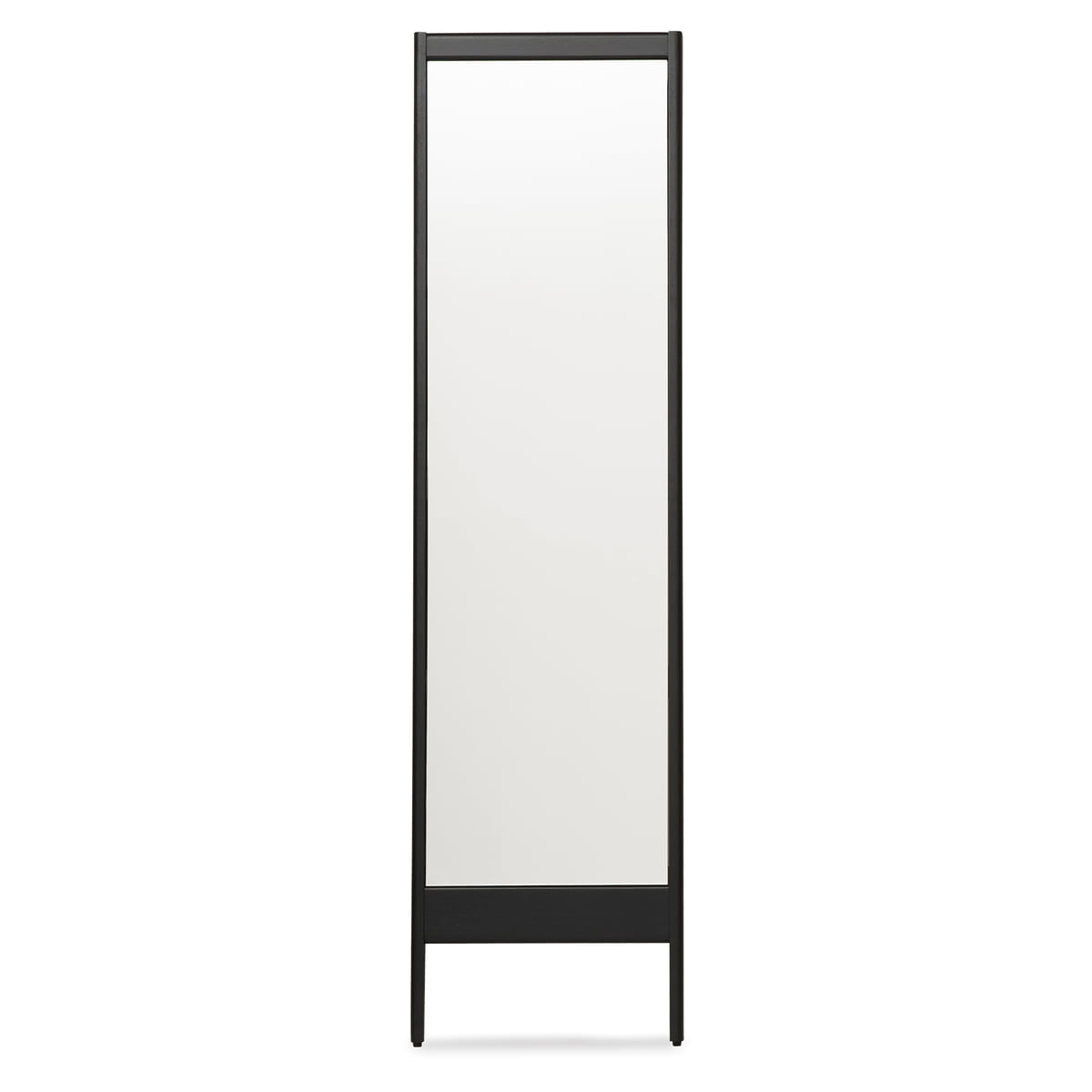 Form & Refine – A Line Spiegel, H 195,5 cm, Eiche schwarz gebeizt