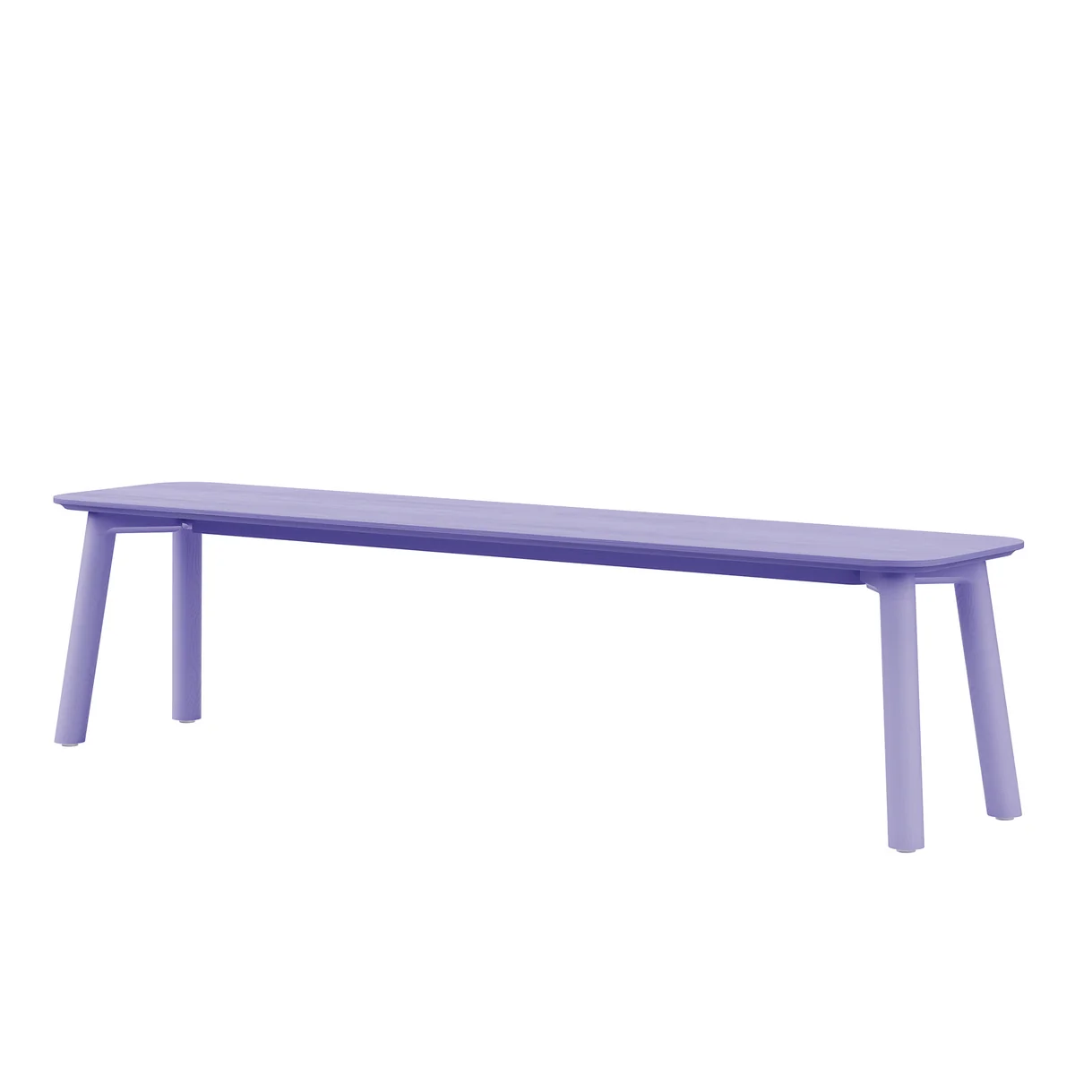 Meyer Color Bank 160 x 40 cm, Esche lackiert, flieder von OUT Objekte unserer Tage
