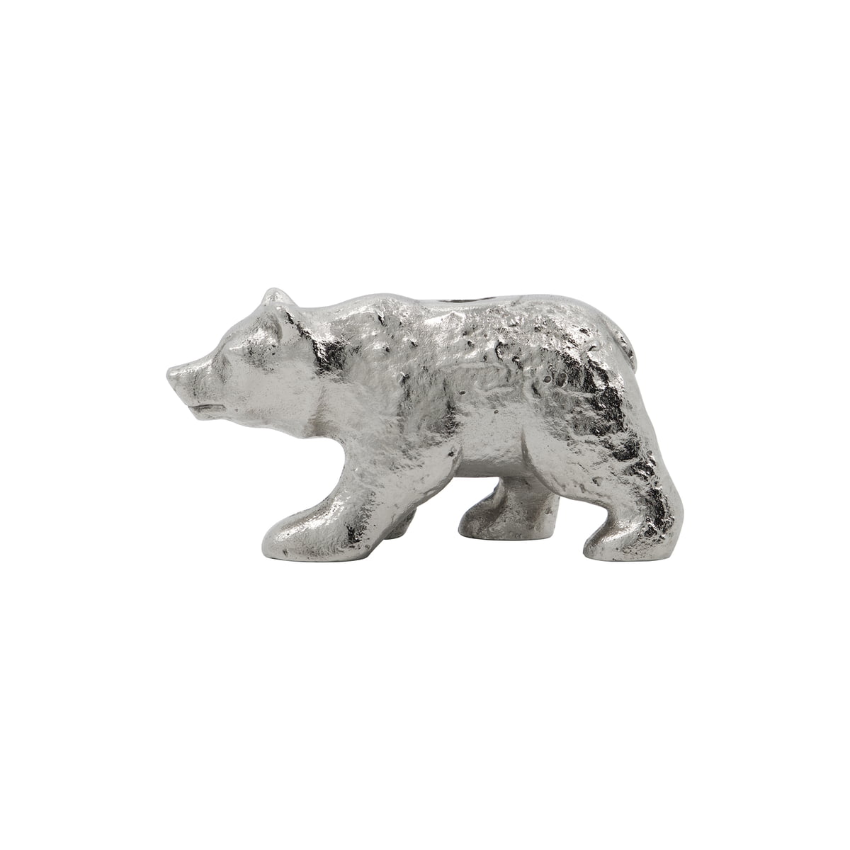 House Doctor – Polar Kerzenständer, antik-silber