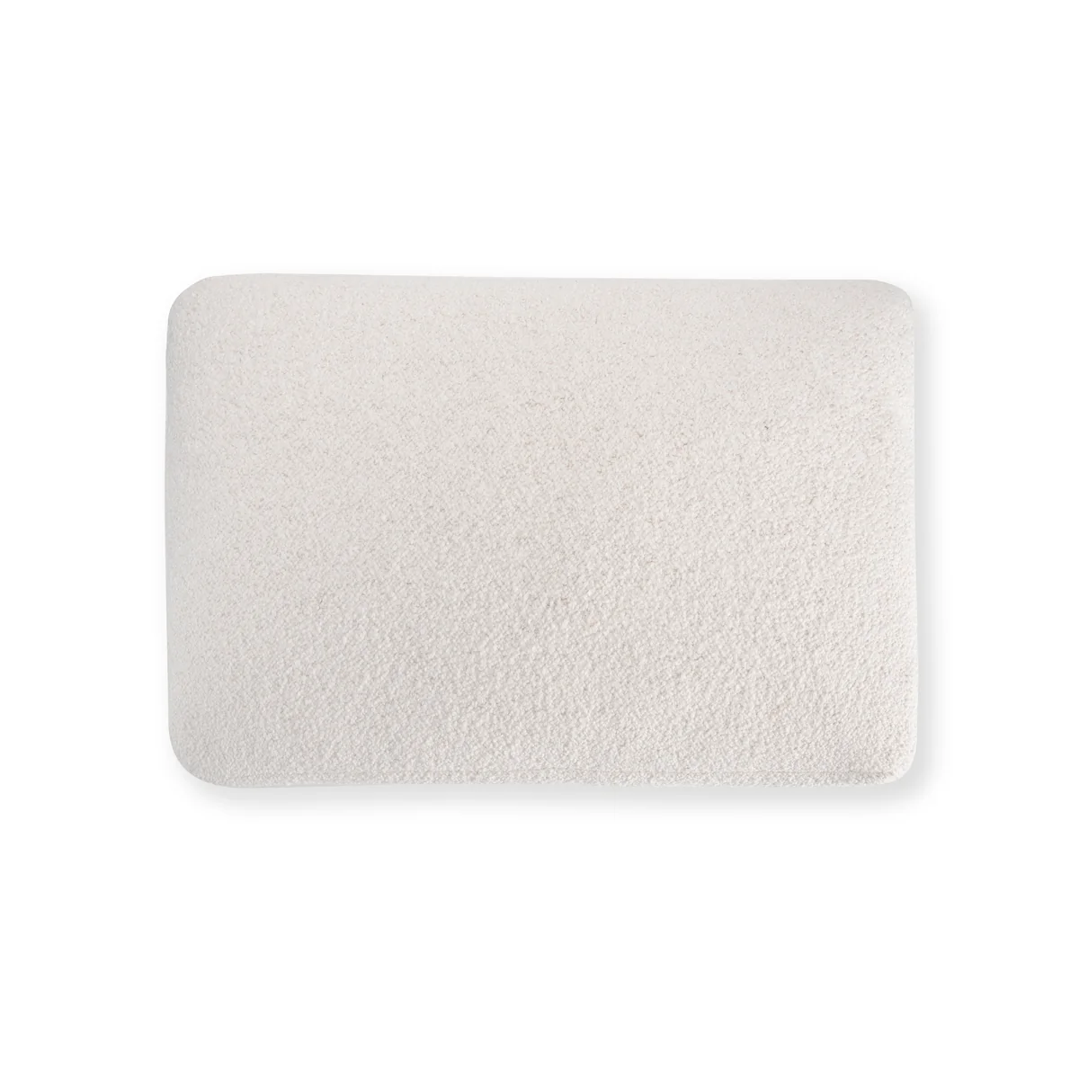 Kartell – Lunam Kissen, 50 x 35 cm, weiß (Stoff Orsetto)