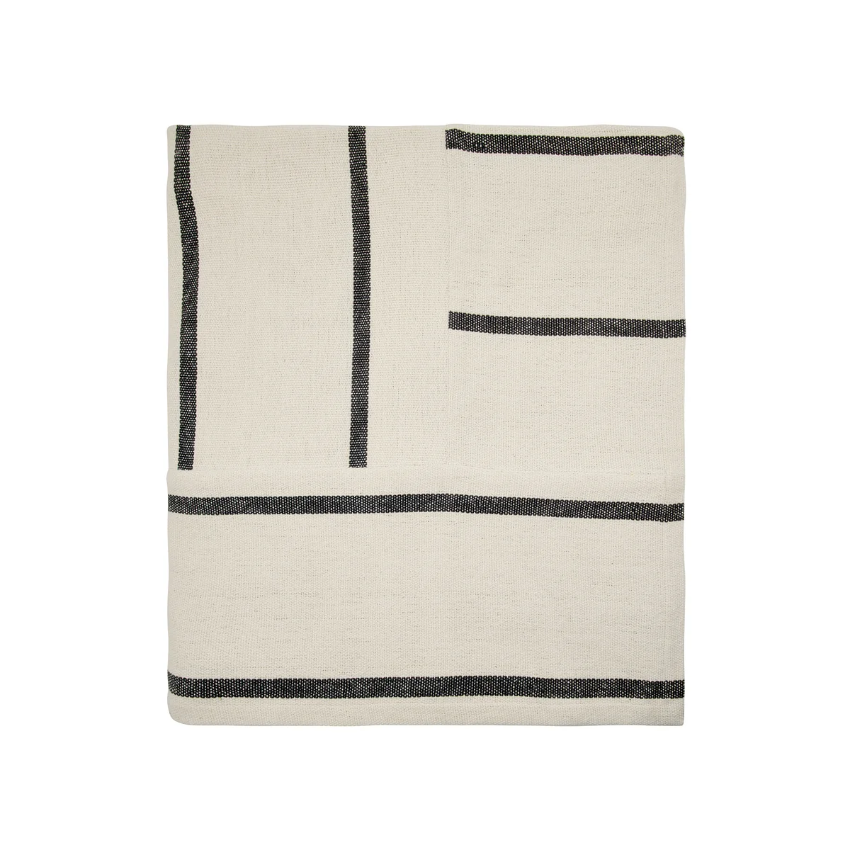 House Doctor - Nula Tagesdecke, 250 x 250 cm, dunkelbraun