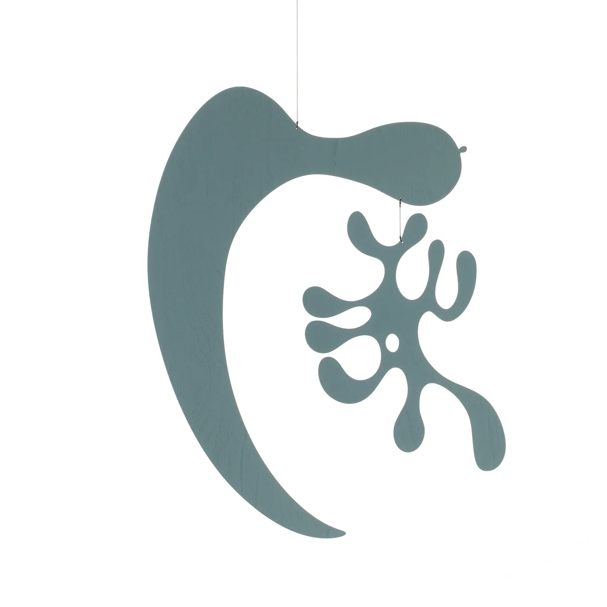 Vitra – Eames Plywood Mobile, Model AL, ice grey Vitra – Eames Plywood Mobile, Model AL, ice grey