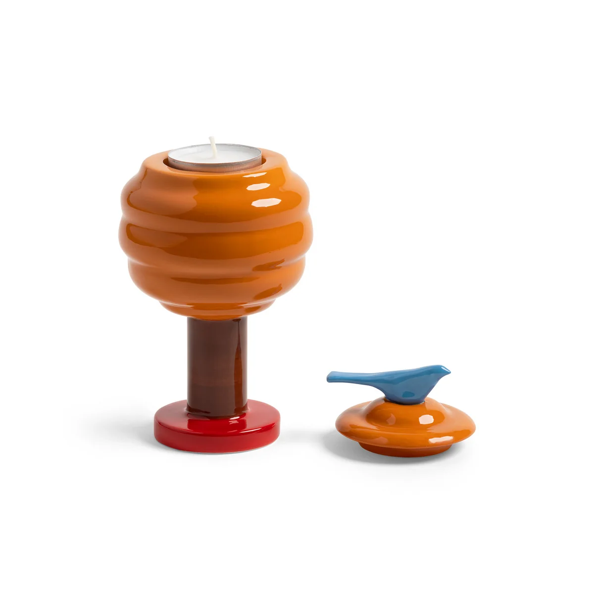 &klevering – Haines Teelichthalter, H 18 cm, autumn &klevering – Haines Teelichthalter, H 18 cm, autumn