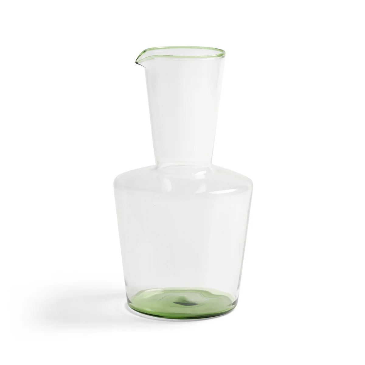 &klevering - Petal Trinkglas 200 ml, grün (2er-Set)