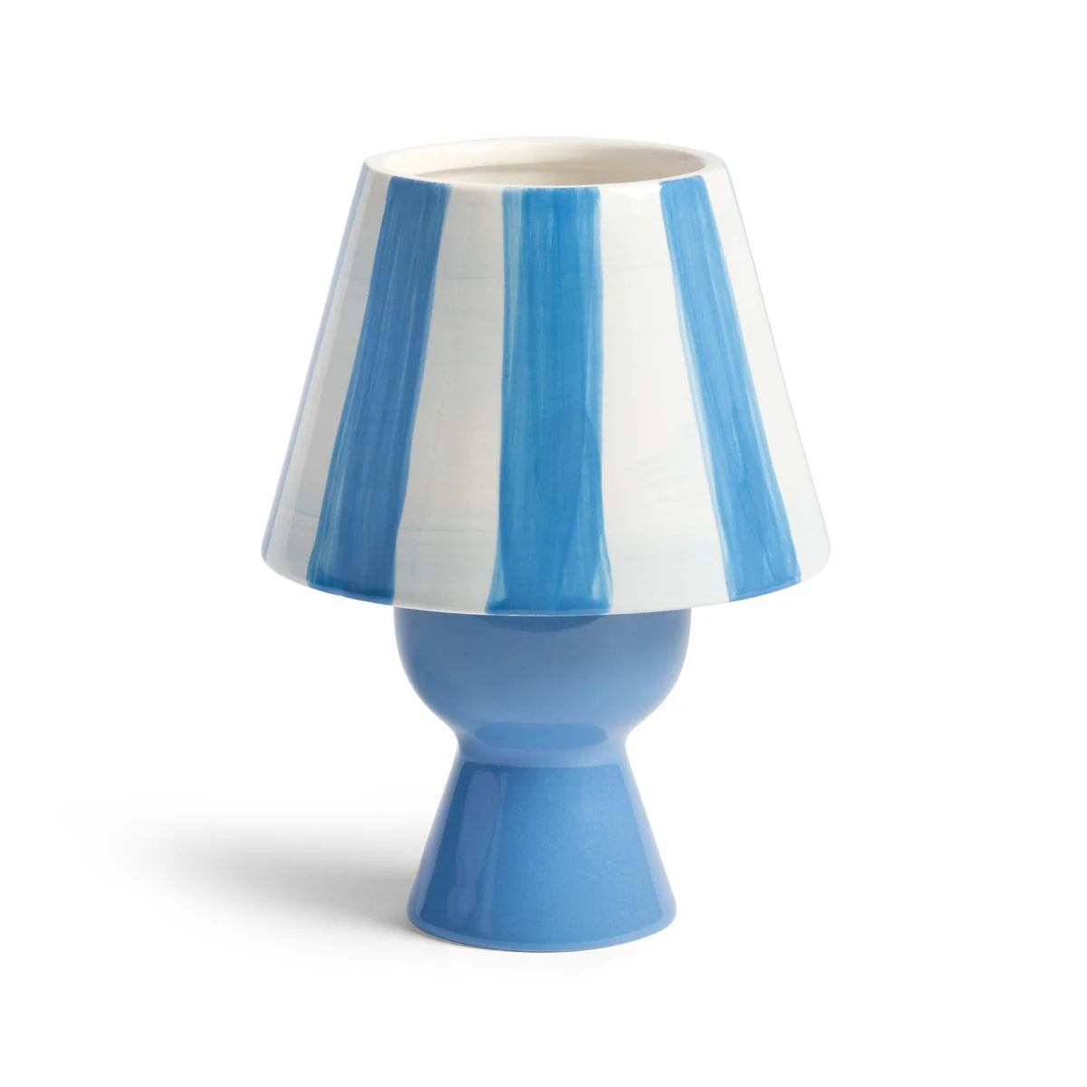 &klevering – Cantine Teelichthalter, Ø 12 x 16 cm, blau &klevering – Cantine Teelichthalter, Ø 12 x 16 cm, blau