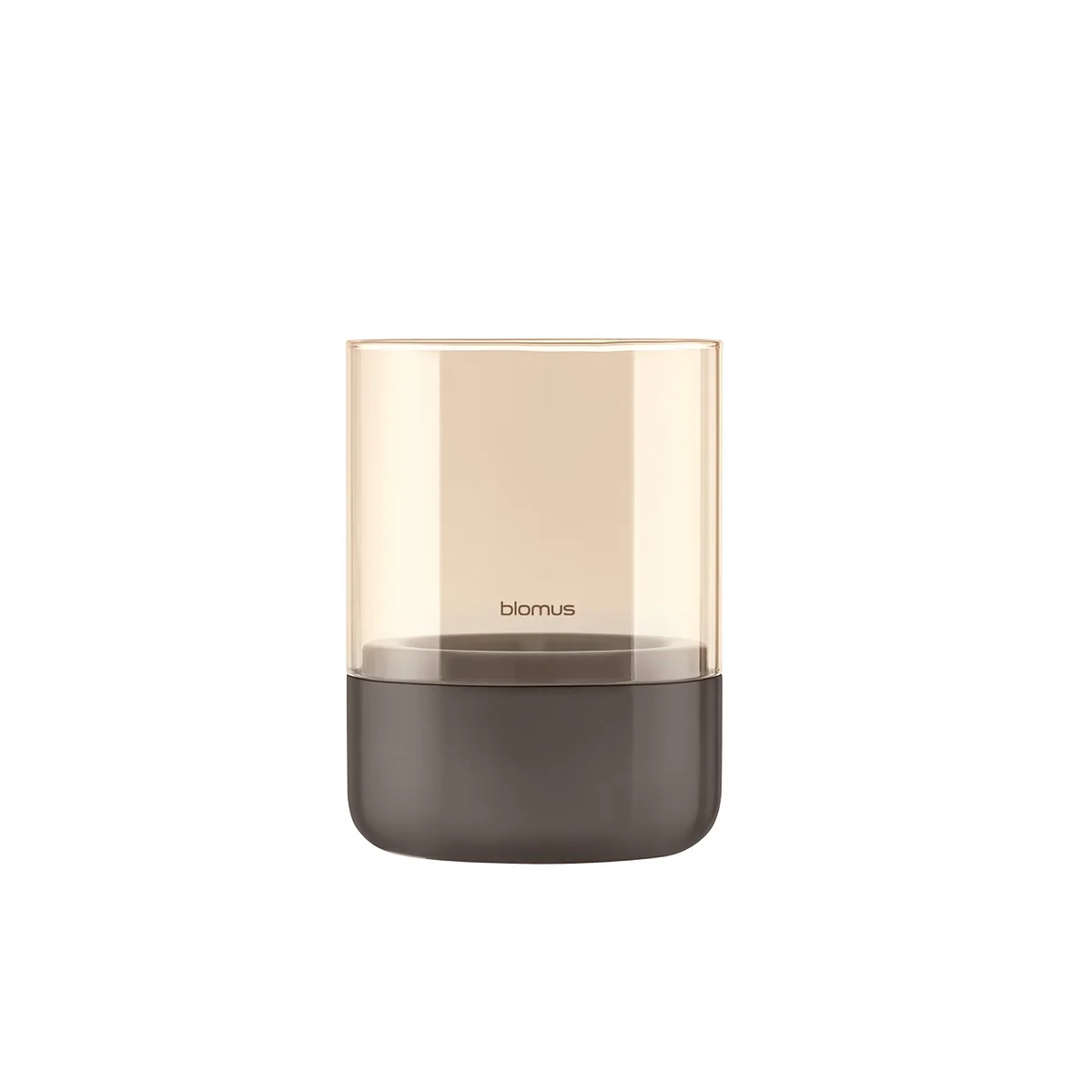 Blomus – Calma Windlicht, Ø 10 cm, burned metal Blomus – Calma Windlicht, Ø 10 cm, burned metal