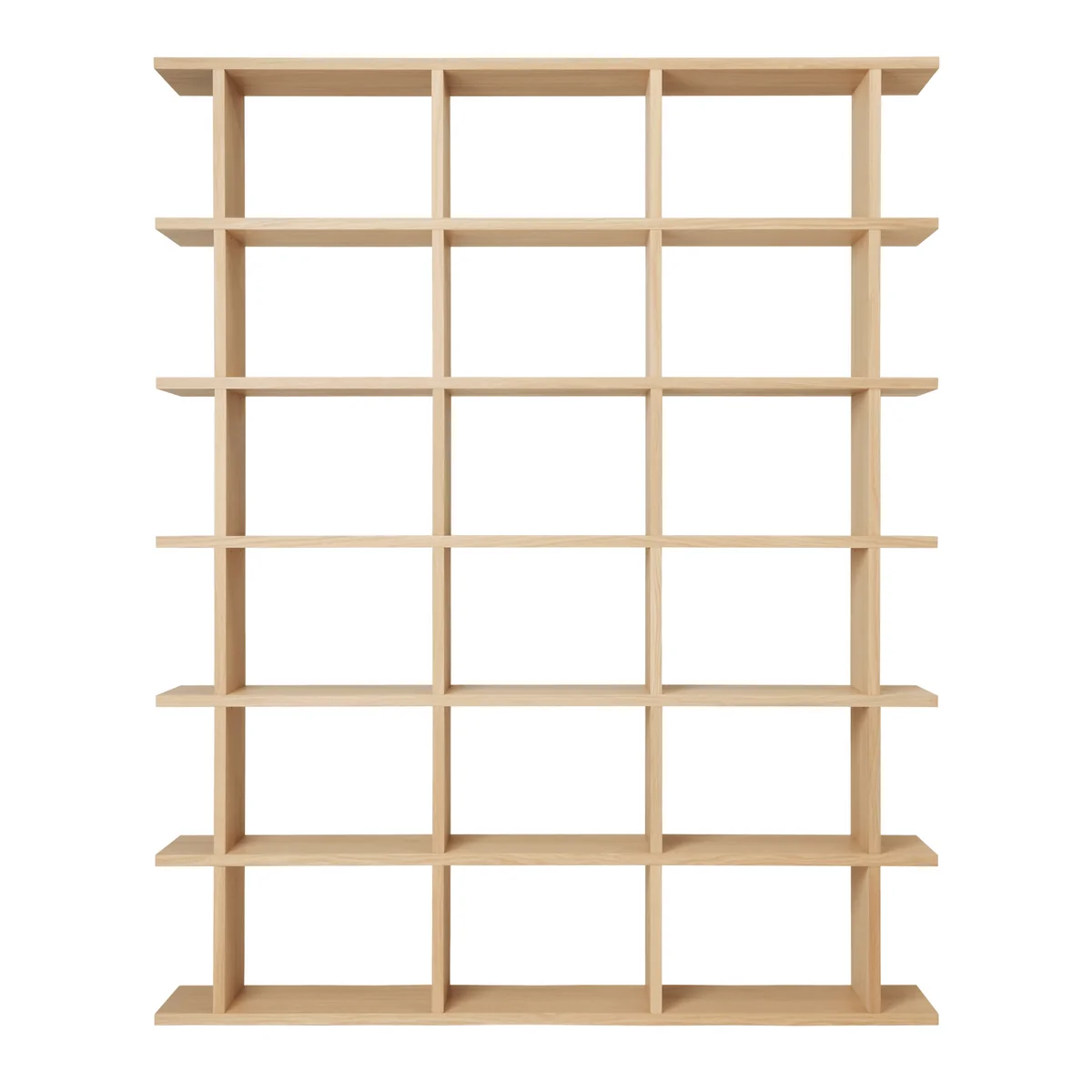 Ferm Living – Kona Bücherregal 3 x 6, 170 x 210 cm, Eiche natur Ferm Living – Kona Bücherregal 3 x 6, 170 x 210 cm, Eiche natur