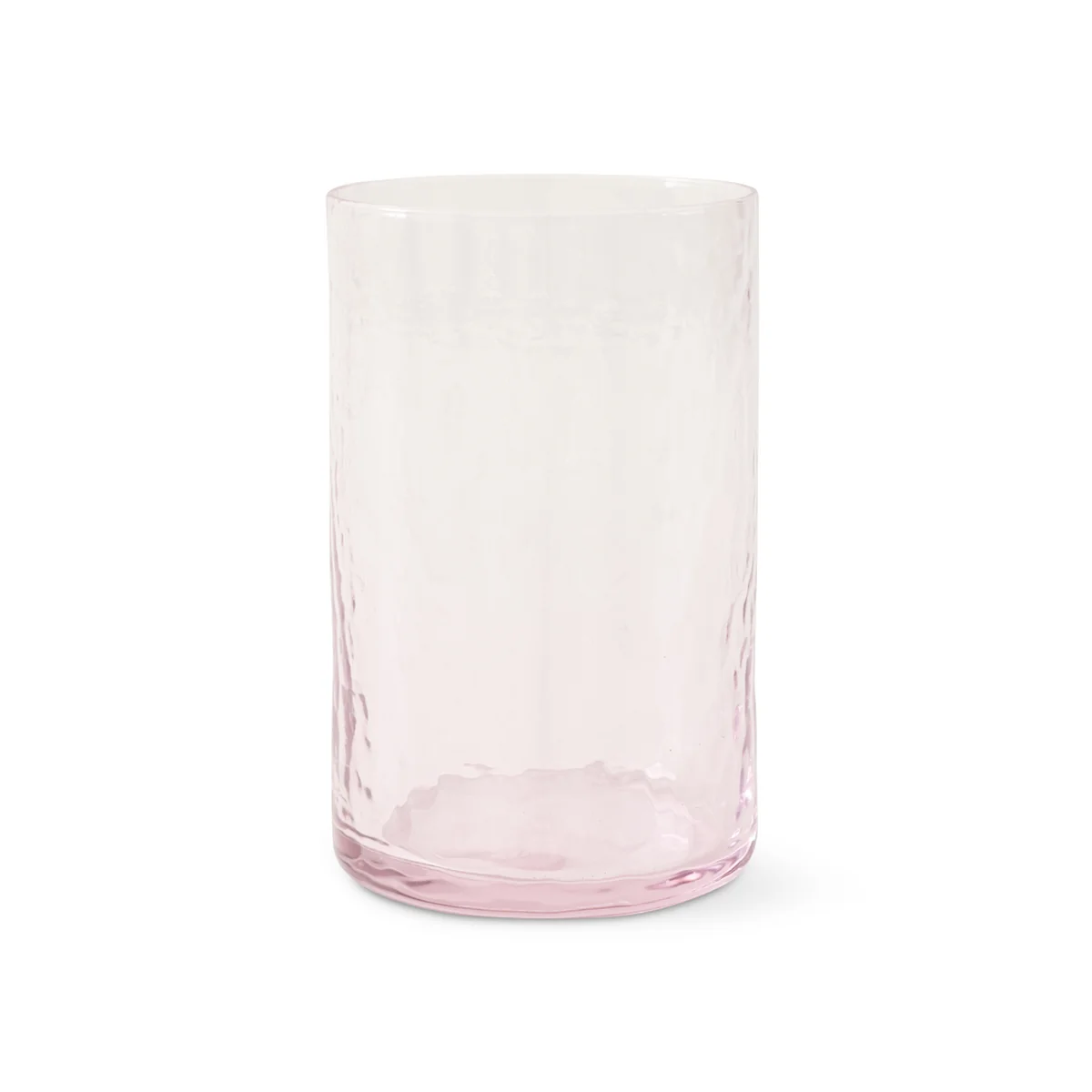 HKliving – Tube Trinkglas, H 12 cm / 400 ml, blush HKliving – Tube Trinkglas, H 12 cm / 400 ml, blush