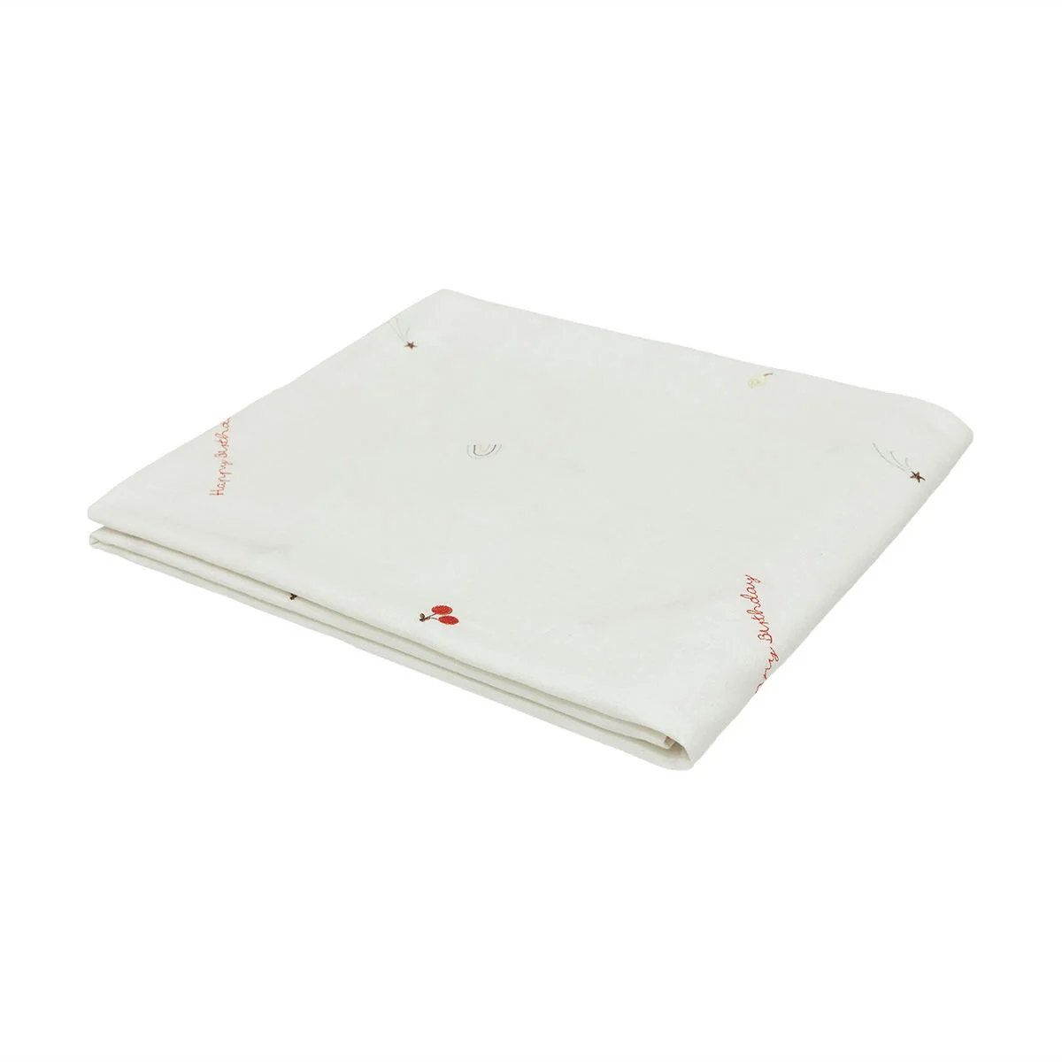 OYOY - Geburtstagstischdecke, Ø 160 cm, off-white