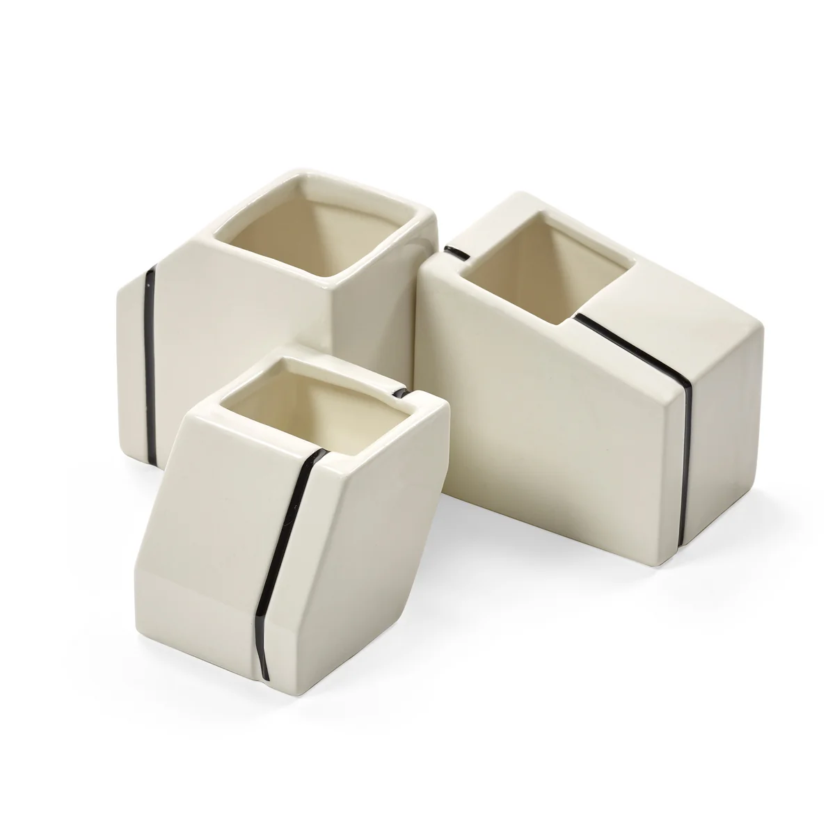 Serax – Silos Vase, mini, weiß (3er-Set) Serax – Silos Vase, mini, weiß (3er-Set)