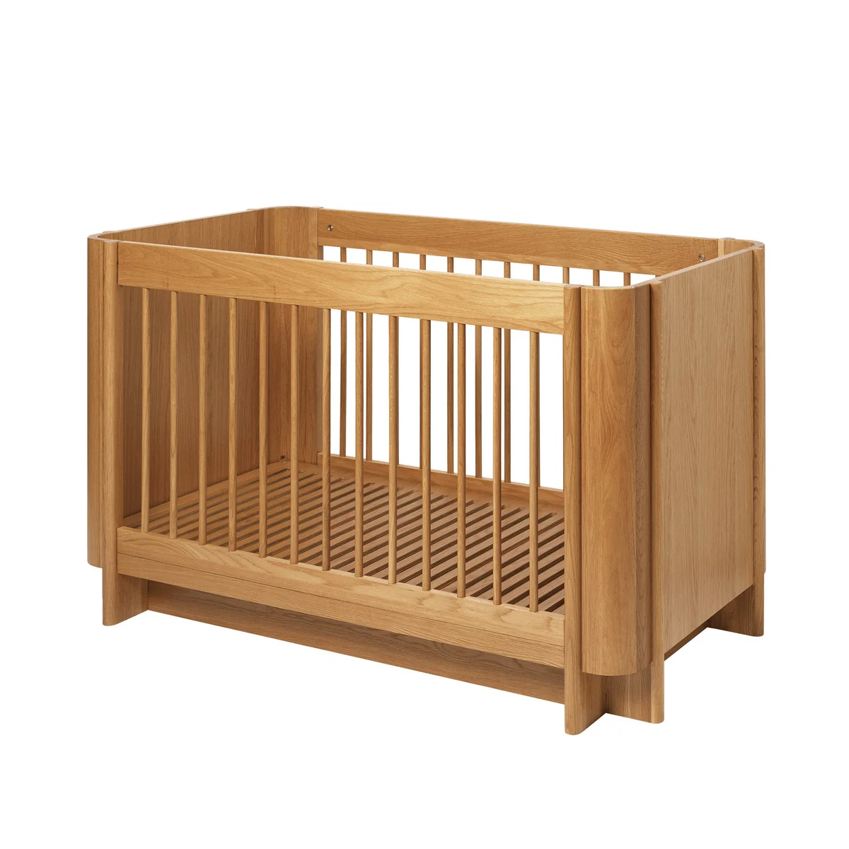 Ferm Living - Tilu Babybett, 68 x 129 cm, Eiche natur
