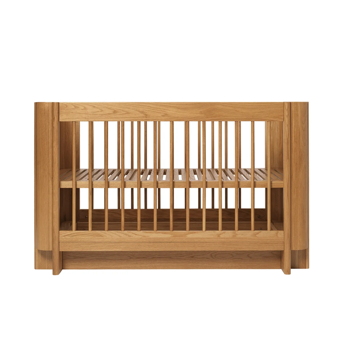 Ferm Living - Tilu Babybett, 68 x 129 cm, Eiche natur