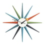 Vitra - Sunburst Clock, mehrfarbig