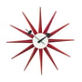 Vitra - Sunburst Clock, rot