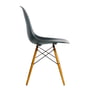 Vitra - Eames Plastic Side Chair DSW, Ahorn gelblich / basic dark (Filzgleiter weiß)