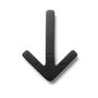 Design House Stockholm - Arrow Hanger Wandhaken, schwarz
