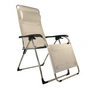 Fiam - Amida Relaxliege, Aluminium / taupe