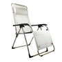 Fiam - Amida Relaxliege, Aluminium / weiß