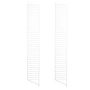 String - Bodenleiter für String Regal 200 x 30 cm (2er Set), weiß
