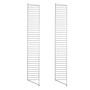 String - Bodenleiter für String Regal 200 x 30 cm (2er Set), schwarz