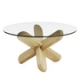 Normann Copenhagen - Ding Couchtisch, Glas / Eiche