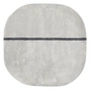 Normann Copenhagen - Oona Teppich, 140 x 140 cm, grau