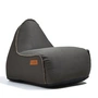 SACK it - RETRO it Canvas Sitzsack, braun