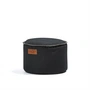 SACK it - RETRO it Cobana Drum Outdoor Pouf, schwarz