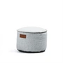 SACK it - RETRO it Cobana Drum Outdoor Pouf, weiß