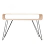 XLBoom - Metro Sofa Table, Holz / schwarz
