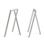 Hay - Loop Tischböcke Stand Frame, grau (2 Stück)