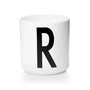 Design Letters - AJ Porzellan Becher R, weiß