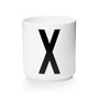 Design Letters - AJ Porzellan Becher X, weiß