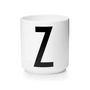 Design Letters - AJ Porzellan Becher Z, weiß