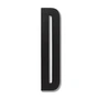 Design Letters - Wooden Letters Indoor D, schwarz
