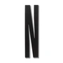 Design Letters - Wooden Letters Indoor N, schwarz